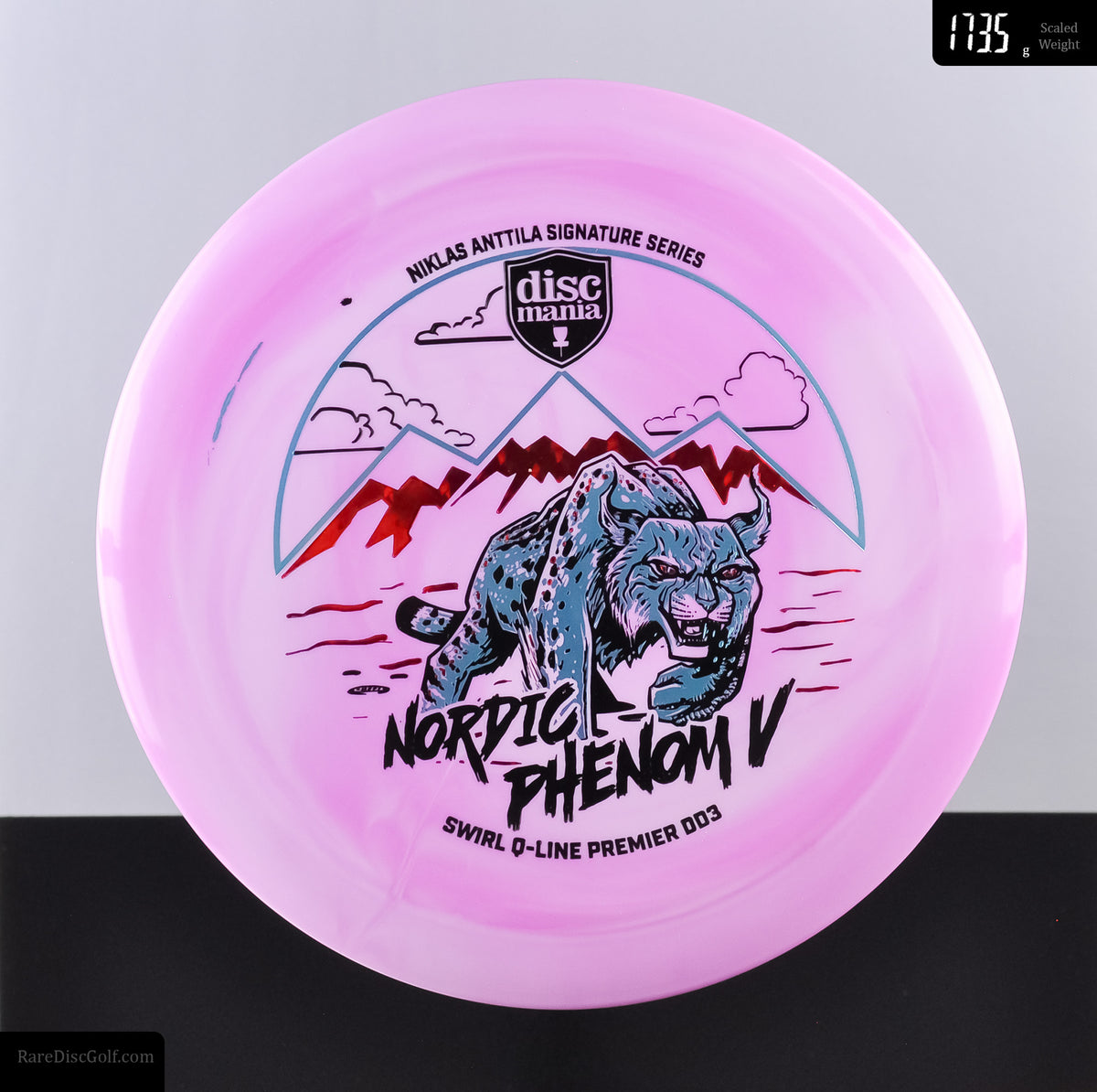 Discmania Nordic Phenom 5 - Swirly Q-Line Premier