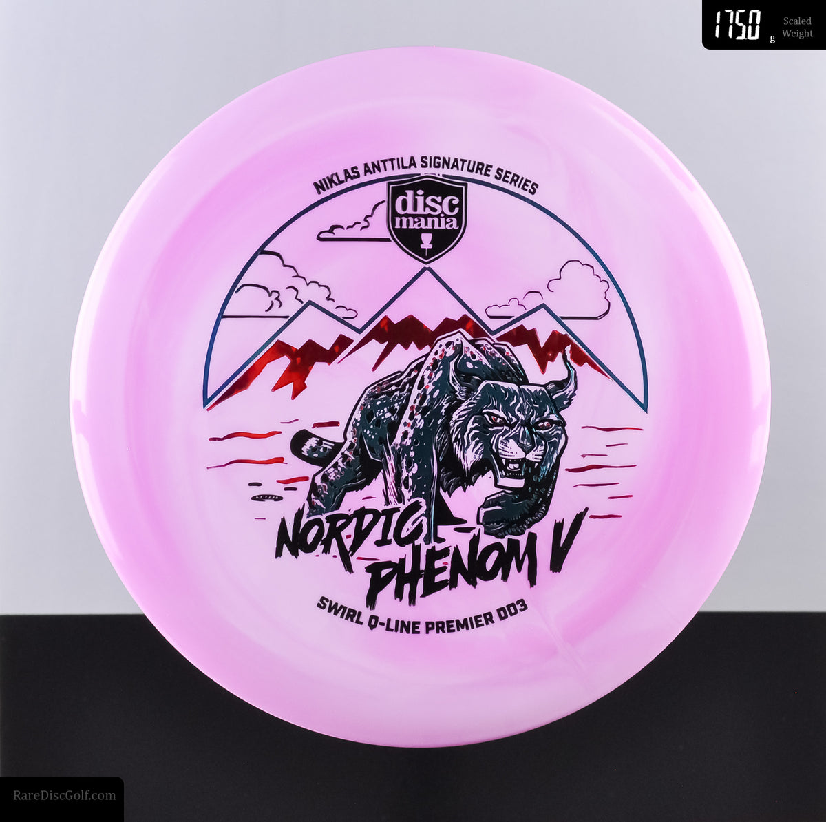 Discmania Nordic Phenom 5 - Swirly Q-Line Premier