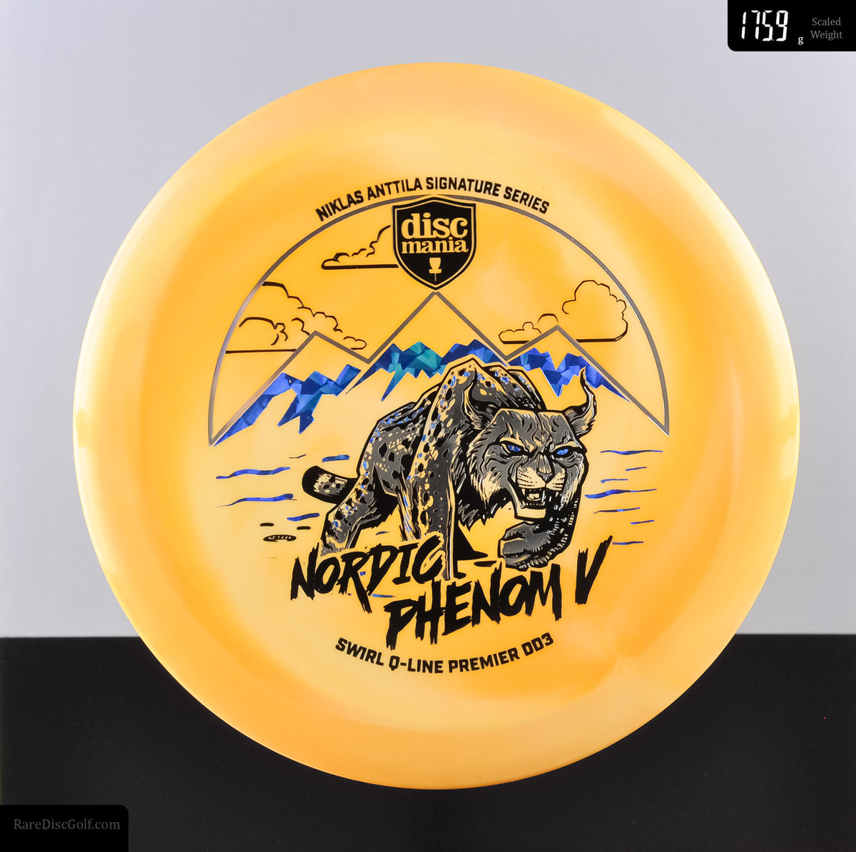 Discmania Nordic Phenom 5 - Swirly Q-Line Premier