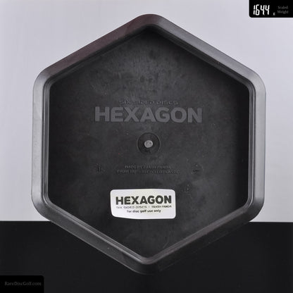 Six Sided Discs x Trash Panda flexigon hexigon recycled plastic disc golf object for throwing Rare Discs Canadda