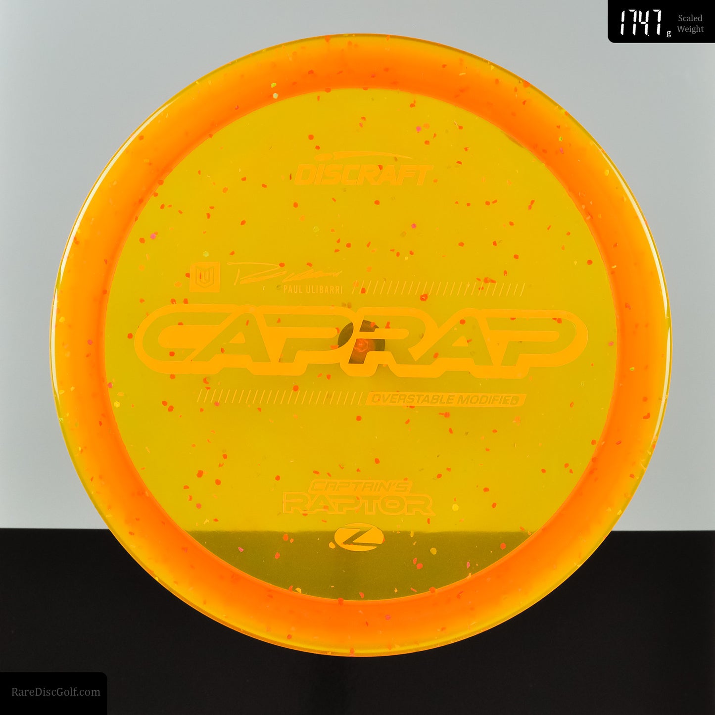 Discraft Captain's Raptor - Z Confetti