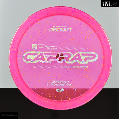 Discraft Captain's Raptor - Z Confetti