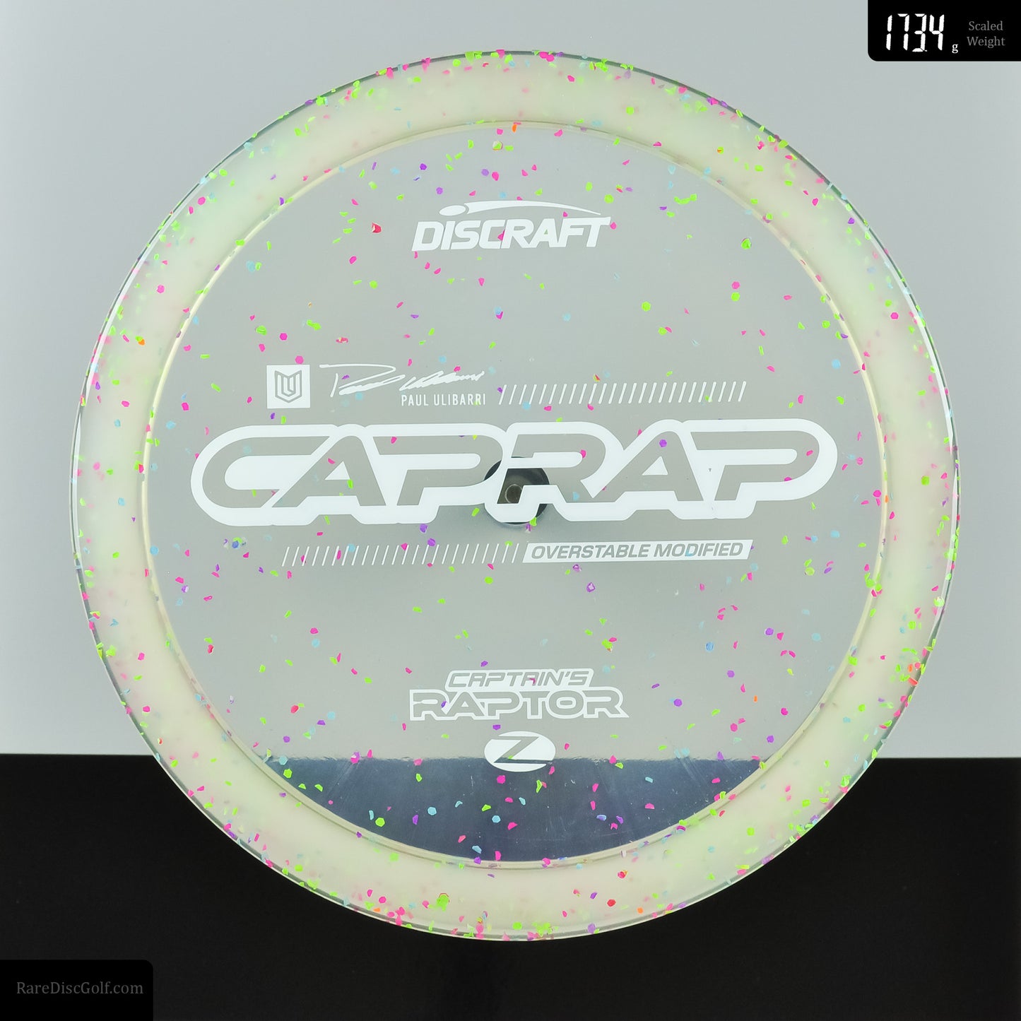 Discraft Captain's Raptor - Z Confetti