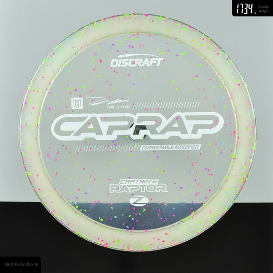 Discraft Captain's Raptor - Z Confetti