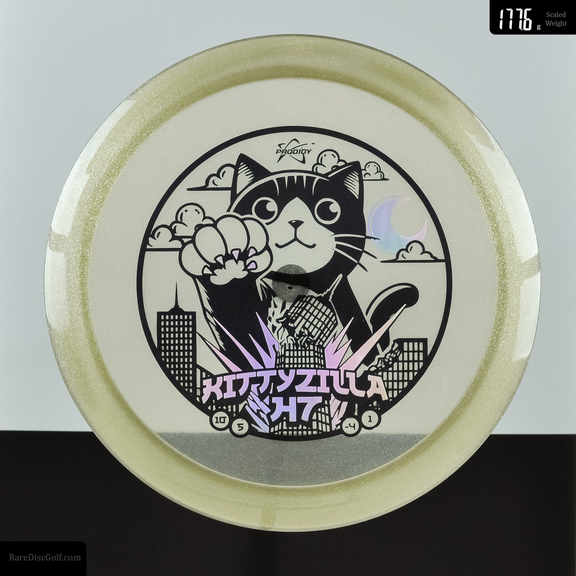Prodigy H7 - 750 Glimmer - Kittyzilla – Rare Discs - Disc Golf Store