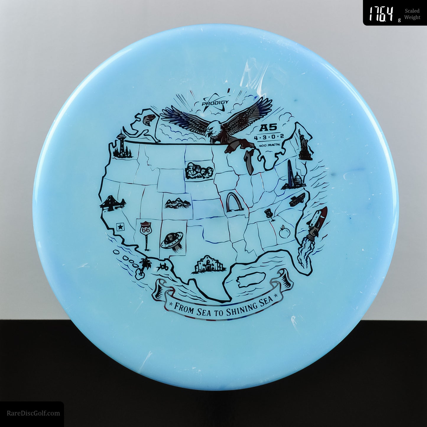 Prodigy A5 - 400 Fractal- 4th of July Stamp