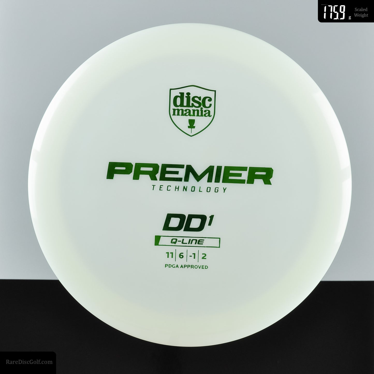 Discmania Premier DD1 Q-Line disc golf distance driver Rare Discs Canada White