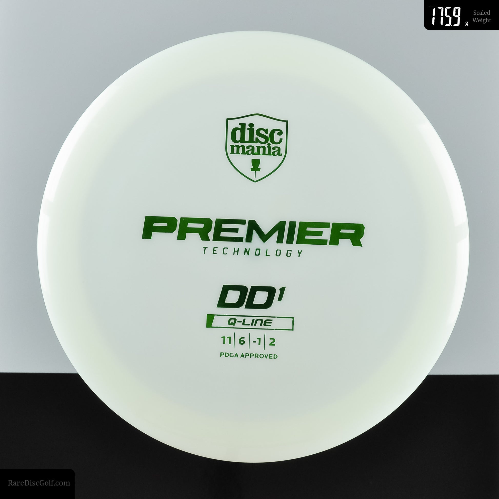 Discmania Premier DD1 Q-Line disc golf distance driver Rare Discs Canada White