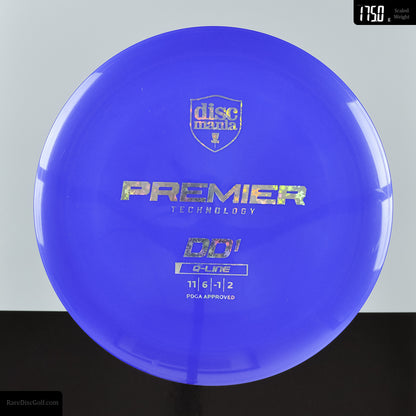 Discmania Premier DD1 Q-Line disc golf distance driver Rare Discs Canada Blue