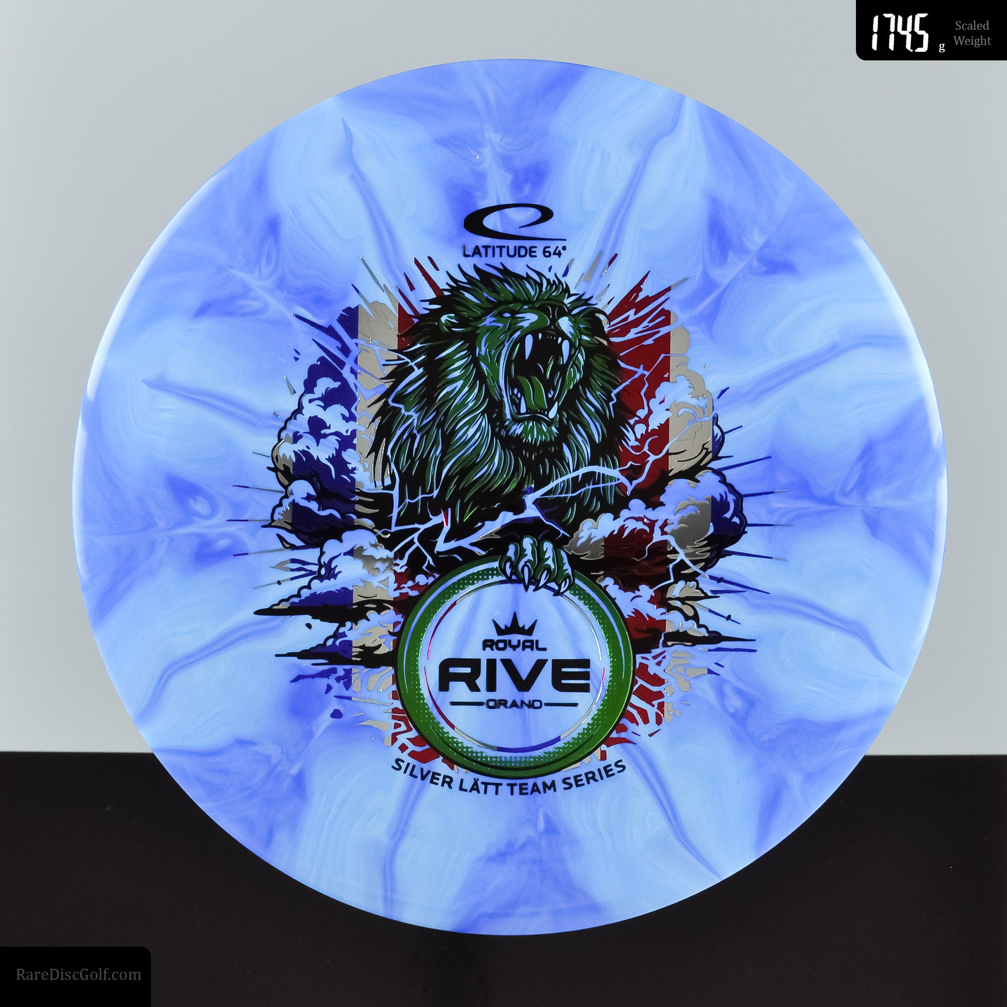 Latitude 64 Rive - Grand Burst - Silver Latt – Rare Discs - Disc