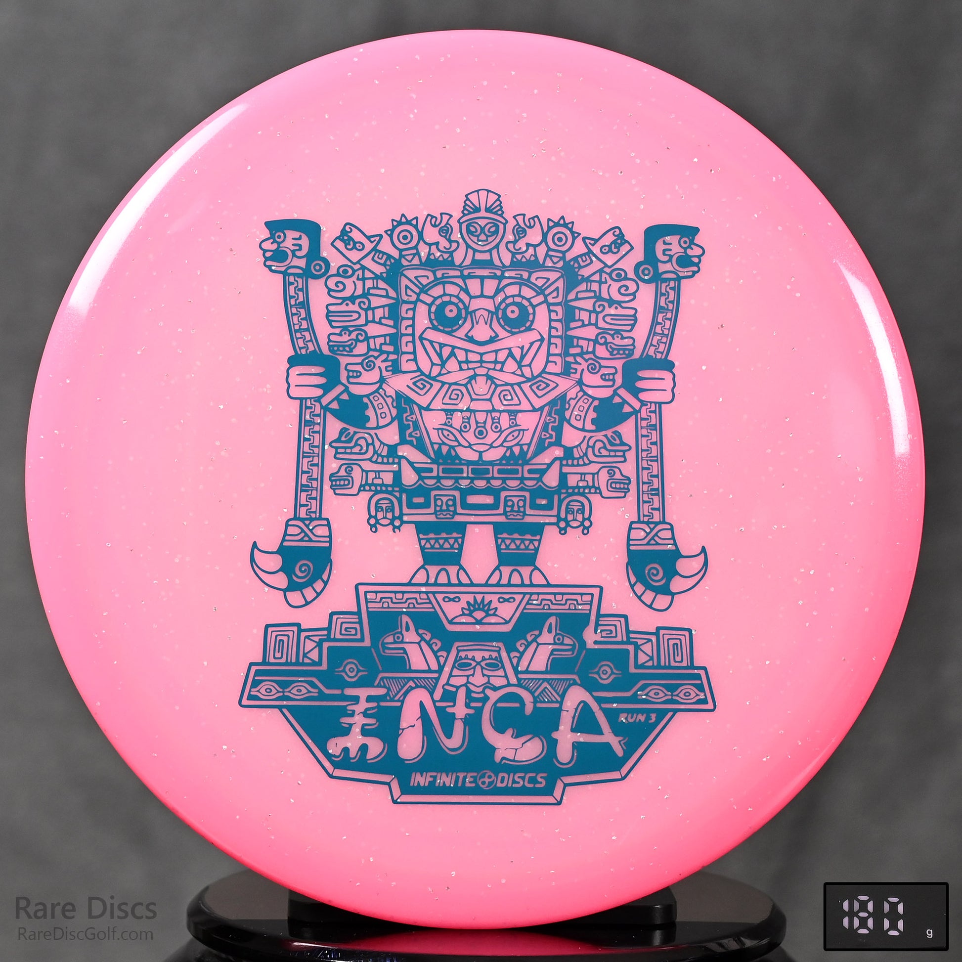 Infinite Discs Inca Approach Disc Glow in the Dark Frisbee Golf 