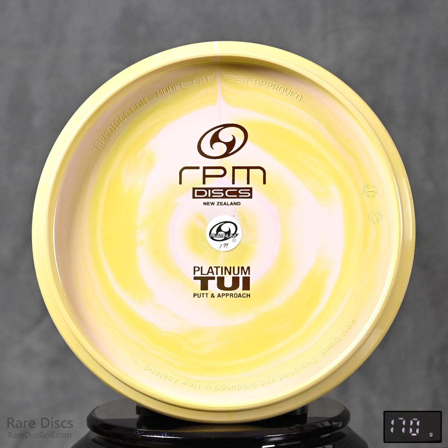 RPM Tui - Platinum Bottom Stamp