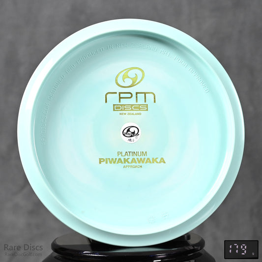 RPM Piwakawaka Platinum Plastic Premium Golf Disc Rare Discs Canada
