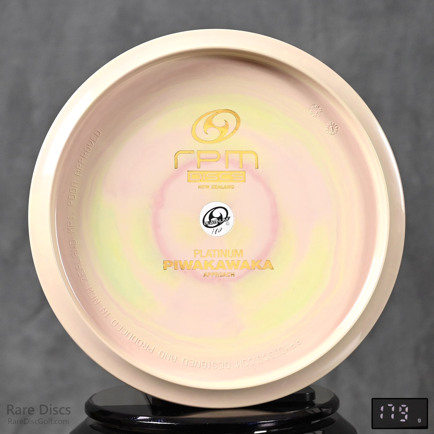 RPM Piwakawaka - Platinum Bottom Stamp