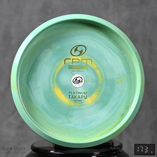 RPM Takapu - Platinum Bottom Stamp