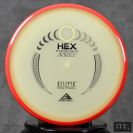 Axiom Hex glow in the dark eclipse 2.0 mid range disc golf stable rare discs