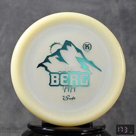 Kastaplast K1 Soft Glow Berg Josef Berg Tour Series Golf Approach Disc 2024 Canada