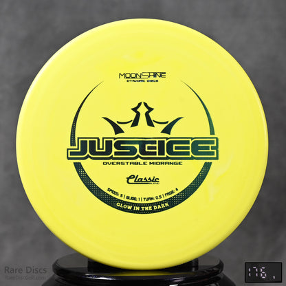 Moonshine Justice overstable glow in the dark midrange at Rare Discs Canada