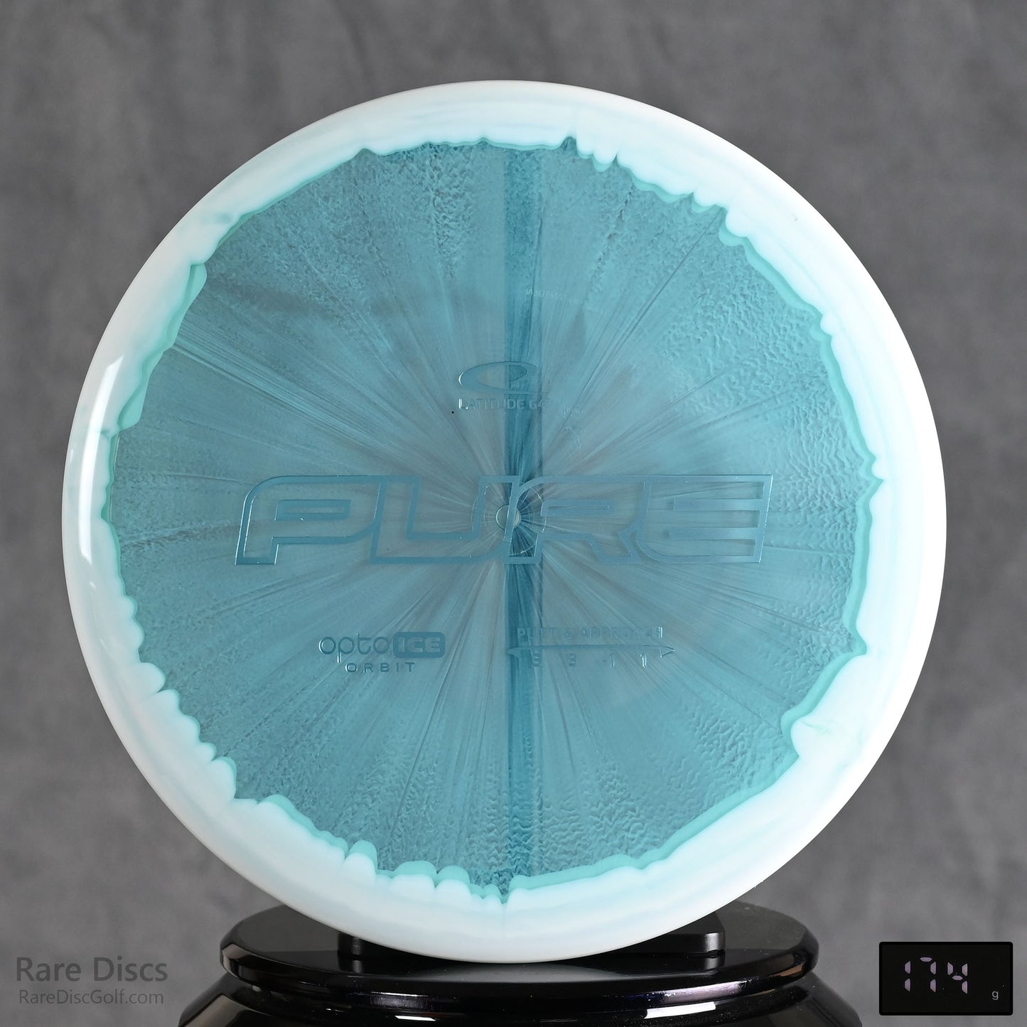 Latitude 64 Pure Opto Ice Orbit Burst Premium Throwing Putter Disc Golf Canada Rare Discs