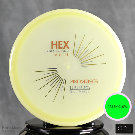 Axiom Hex Total Eclipse colour glow in the dark golf disc Rare Discs Canada