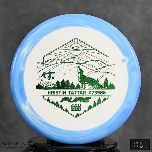 Kristin Tattar Zero Orbit Medium Pure Rare Discs Canada Disc Golf Putter
