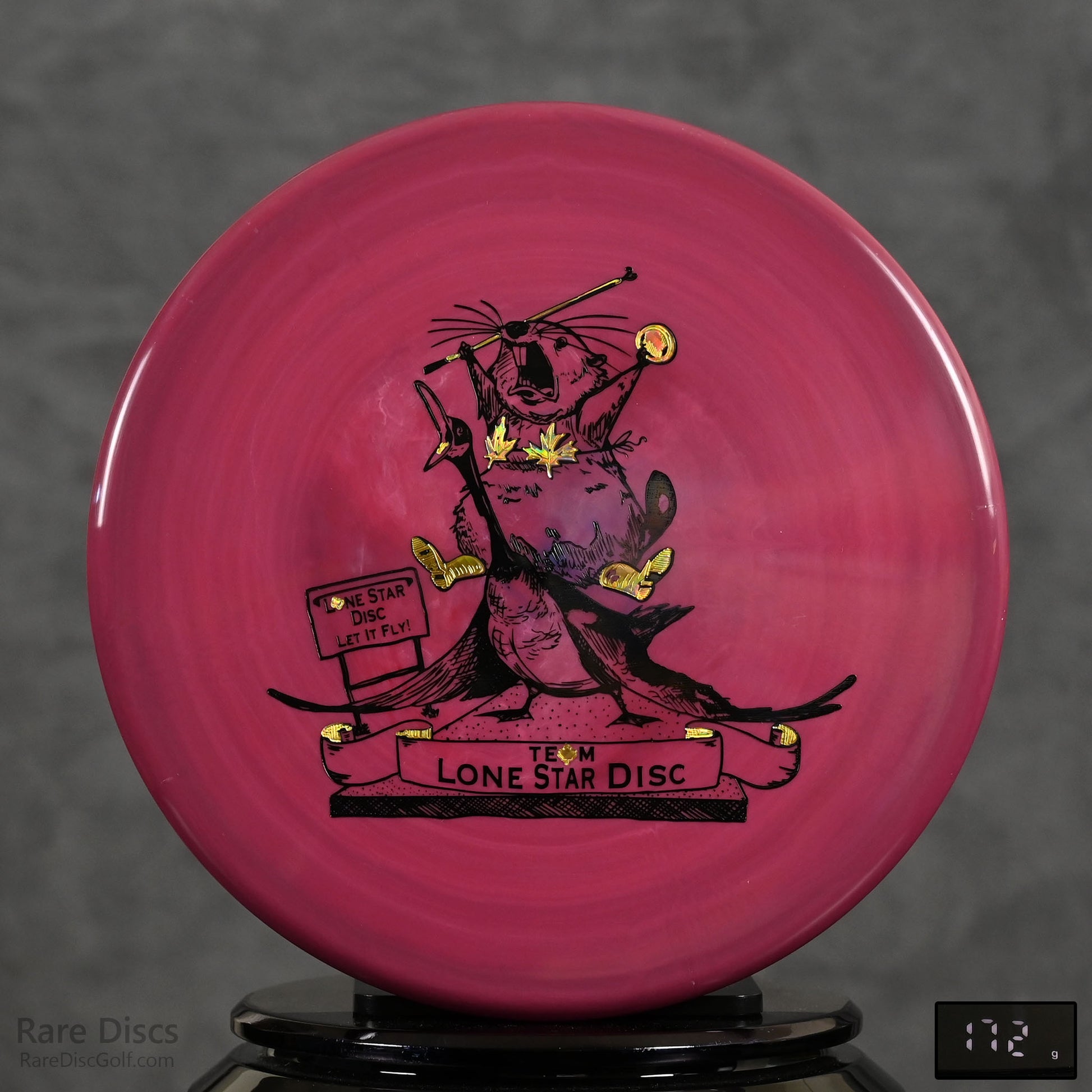 Lone Star Discs Horny Toad overstable approach disc zone alpha plastic 2024 screaming beaver canadian junior team fundraiser