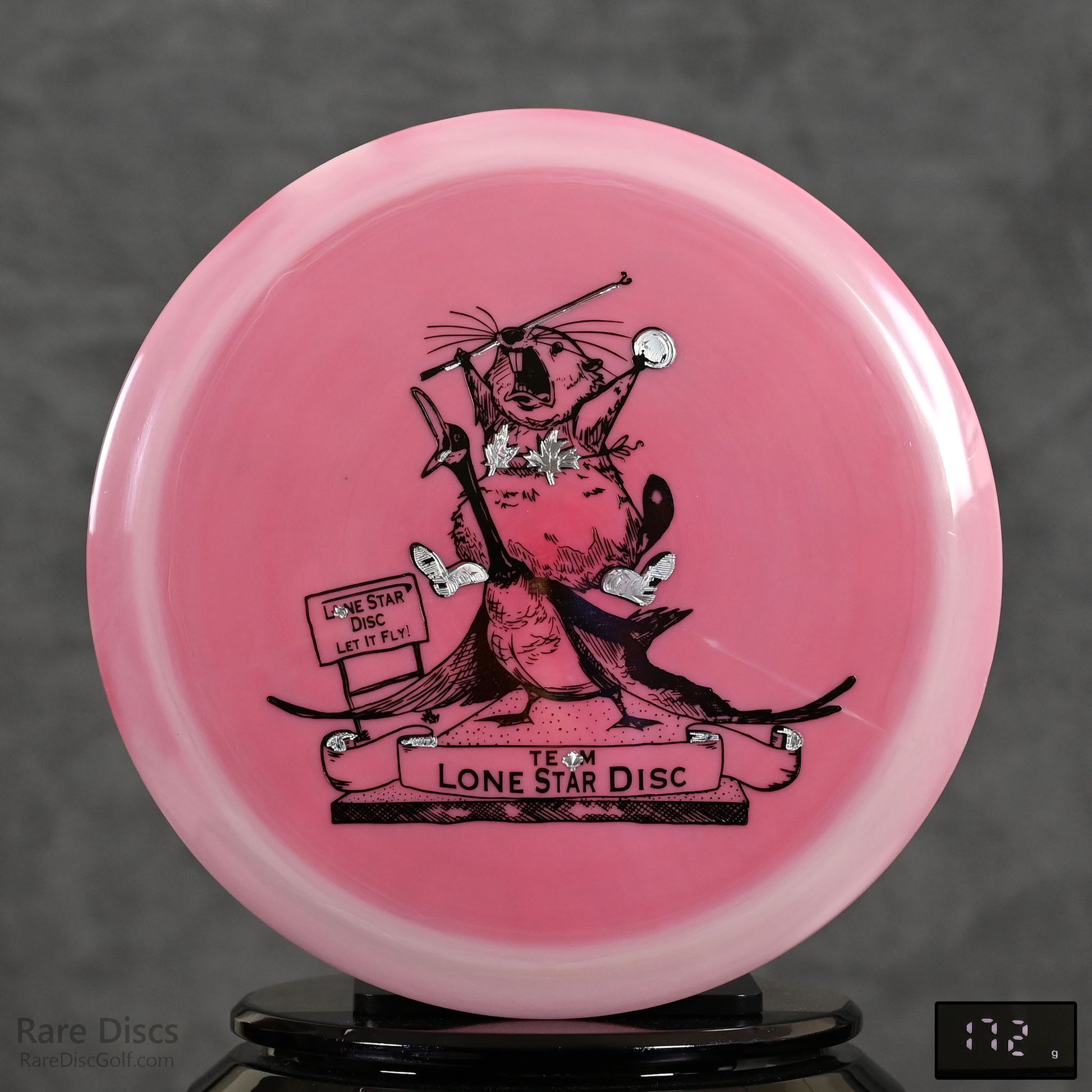 Lone Star Discs Mockingbird 
alpha plastic 2024 screaming beaver canadian junior team fundraiser Rare Discs Canada