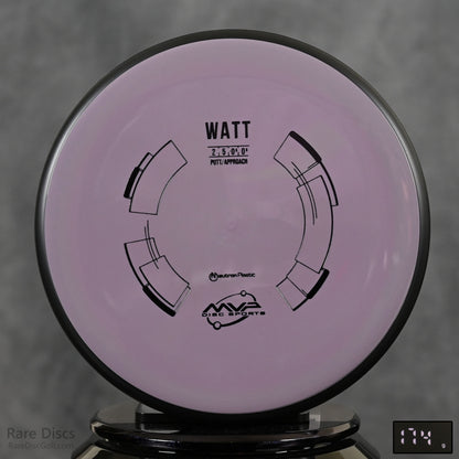 MVP Watt Disc Golf Putter Neutron neutral flying frisbee Rare Discs Canada
