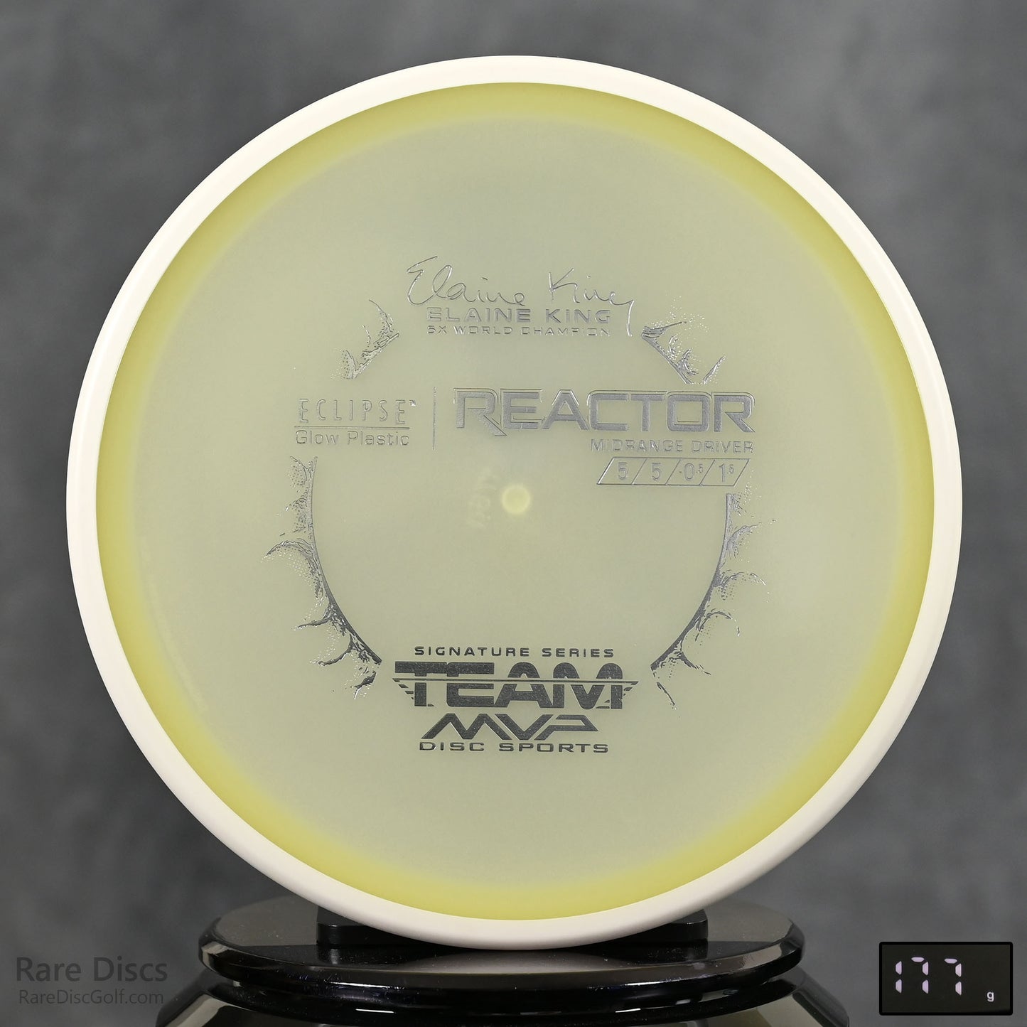 MVP Reactor glow in the dark disc golf gear straight flying midrange Rare Discs Canada