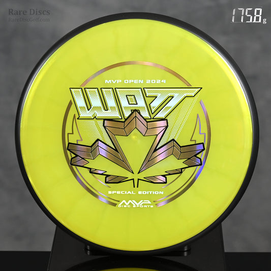 MVP Watt MVP Open Maple Hill Leaf Special Edition Canadian Rare Discs Canada Disc Golf Supplier
