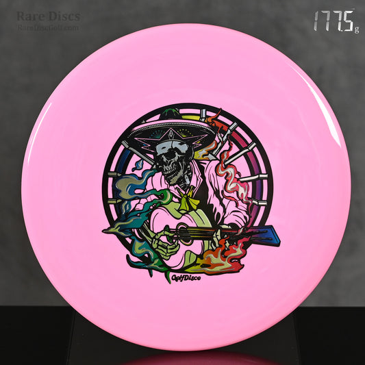 Thought Space Pathfinder Aura straight flying mid-range Rare Discs Canada viva la fiesta limited edition stamp golfdisco originals