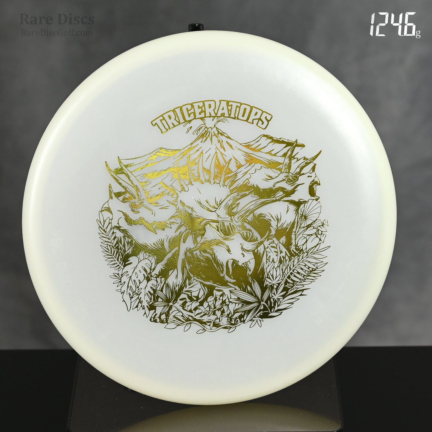 Dino Discs Triceratops - Egg Shell Glow