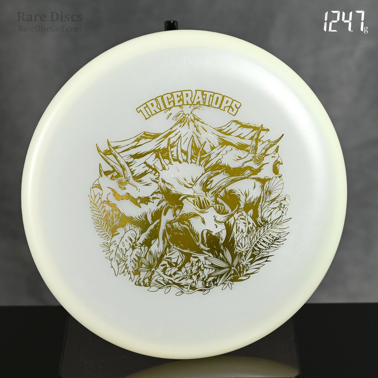 Dino Discs Triceratops - Egg Shell Glow