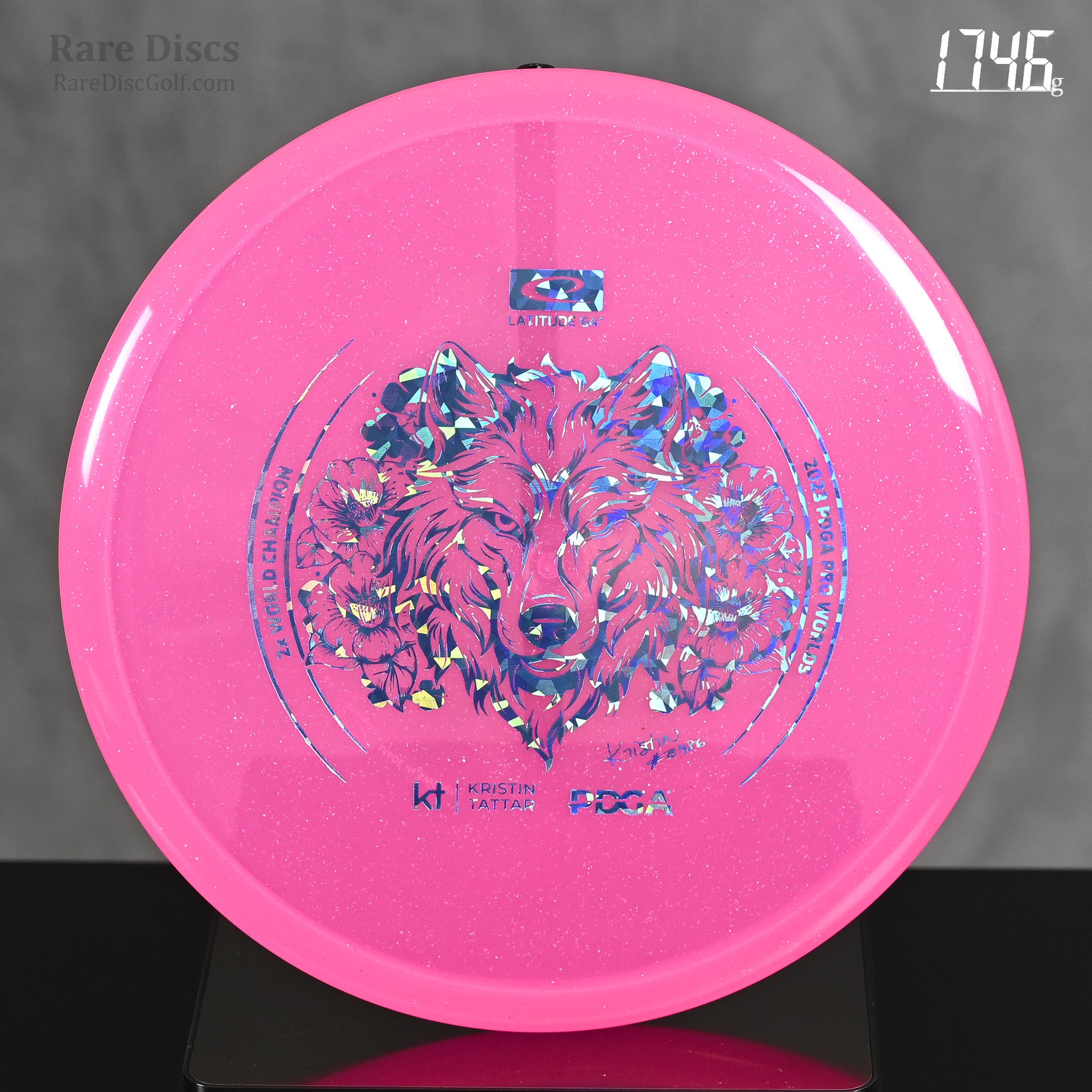 Latitude 64 Opto Pure Kristen Tattar 2x World Champion Rare Discs Canada