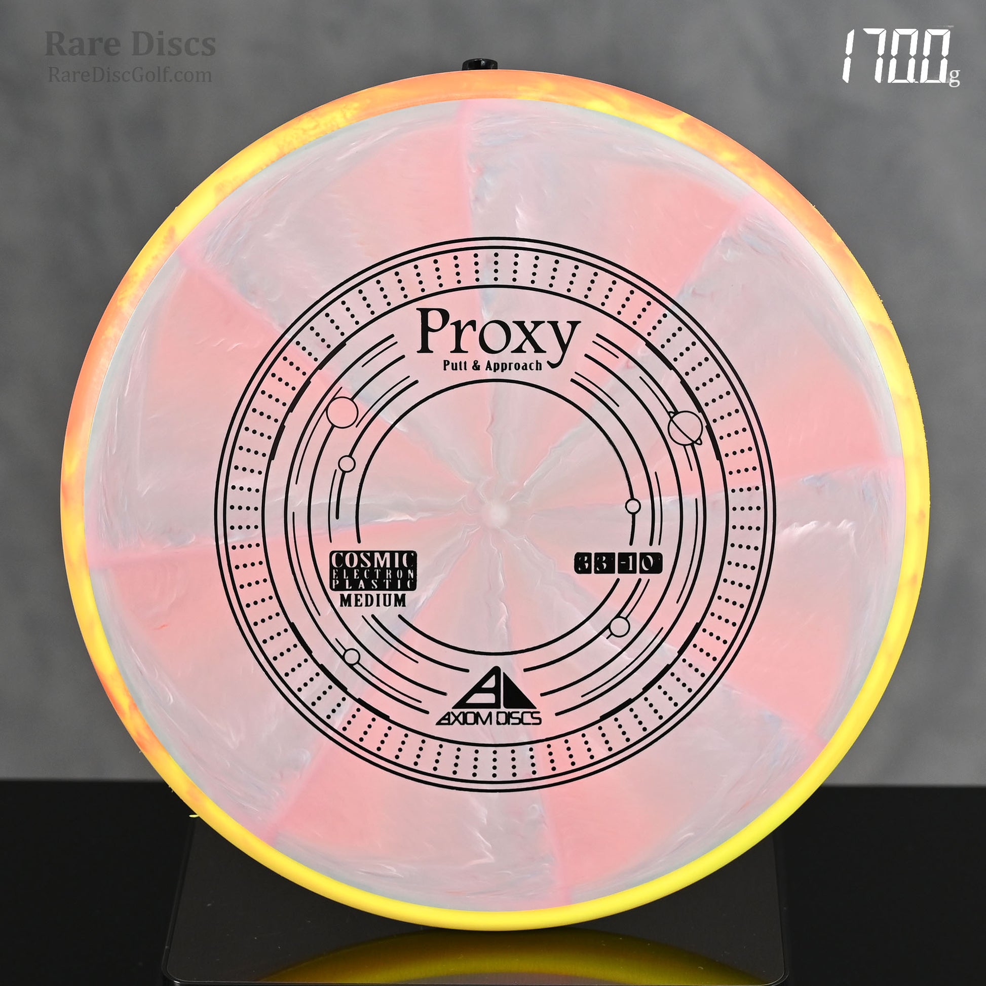 Axiom Proxy - Cosmic Electron plastic 2024 edition new electron blend understable putter for throwing or putting Rare Discs Canada