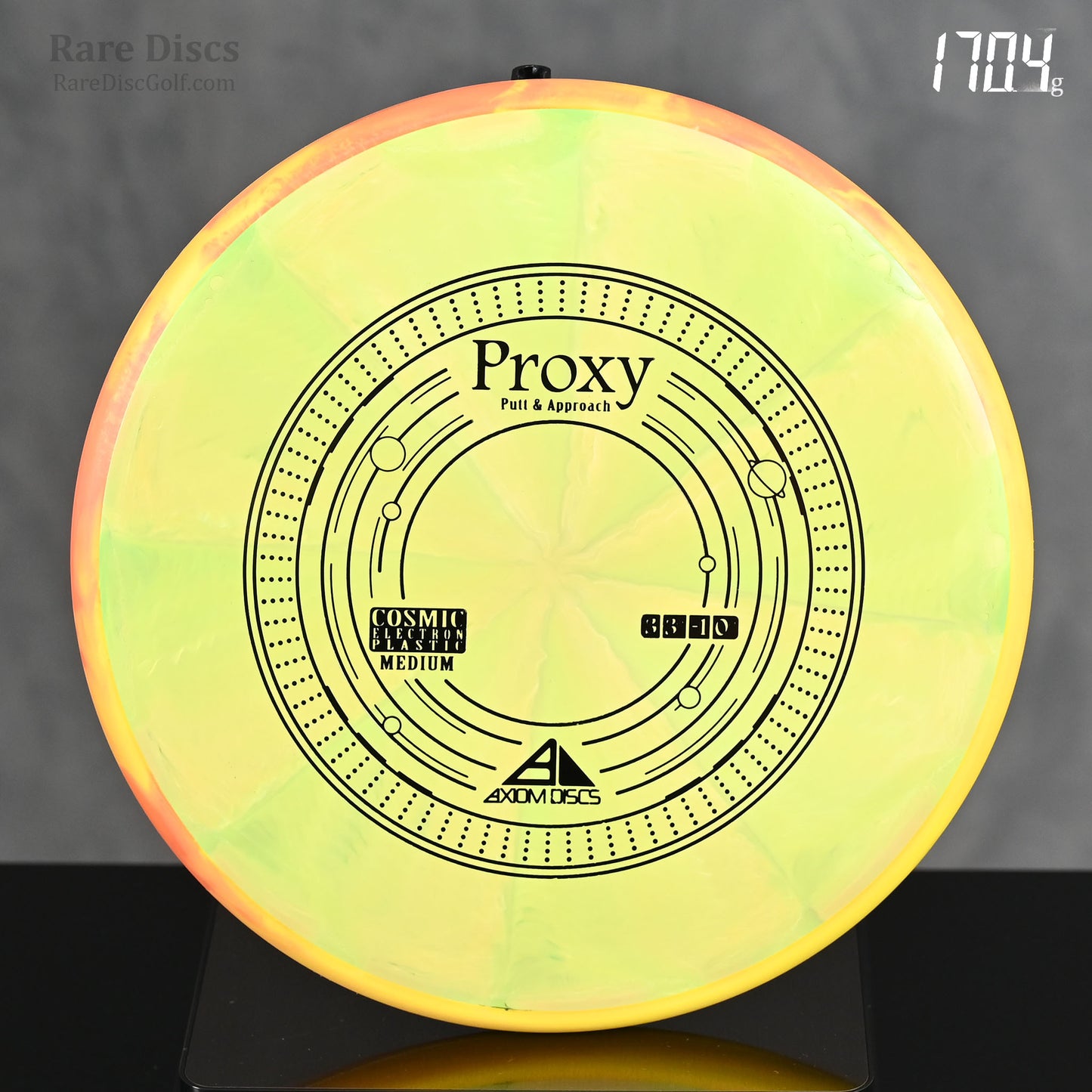 Axiom Proxy - Cosmic Electron plastic 2024 edition new electron blend understable putter for throwing or putting Rare Discs Canada