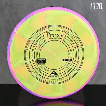 Axiom Proxy - Cosmic Electron plastic 2024 edition new electron blend understable putter for throwing or putting Rare Discs Canada