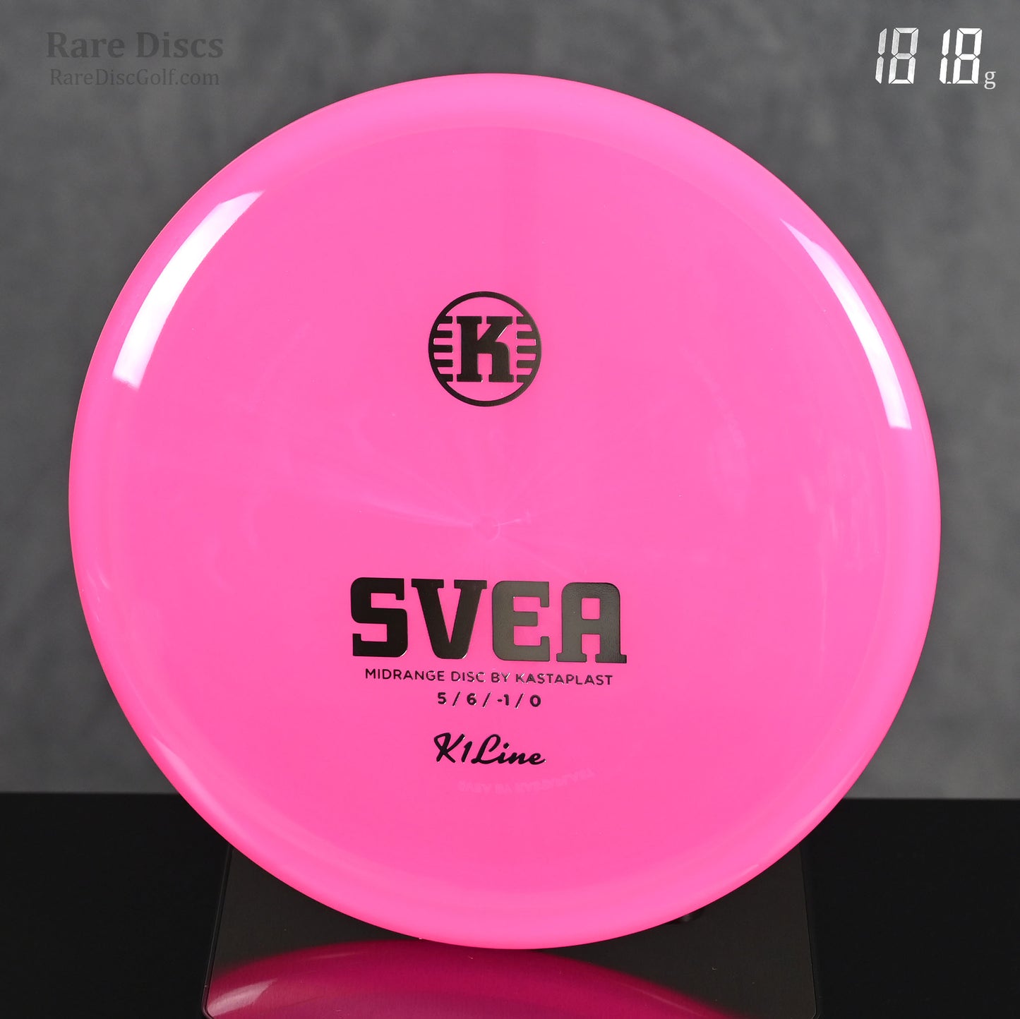 Kastaplast Svea understable midrange disc golf frisbee pink Rare Discs Canada