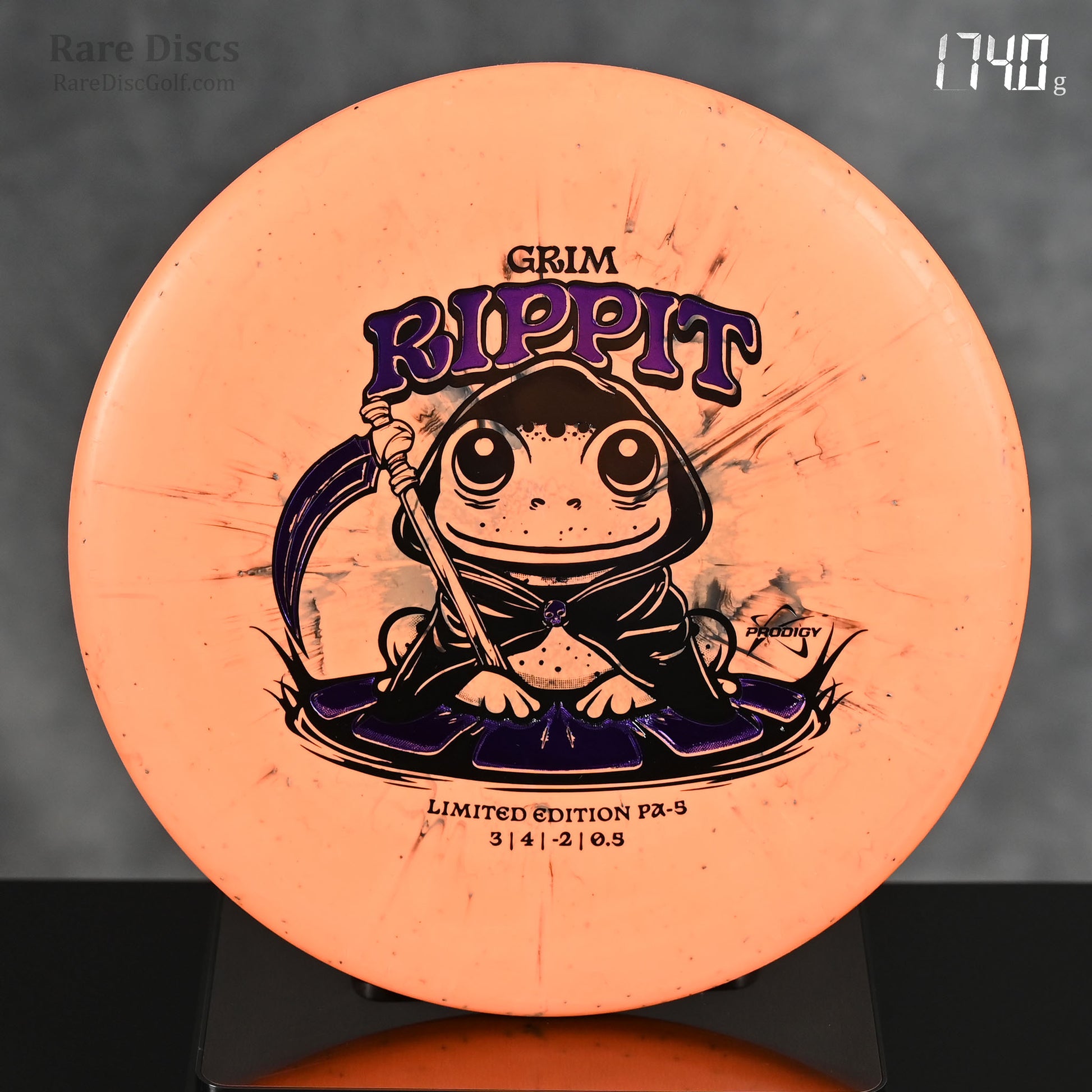 Prodigy Grim Rippit reaper frog stamp halloween 2024 PX-5 disc golf putter Rare Discs Canada