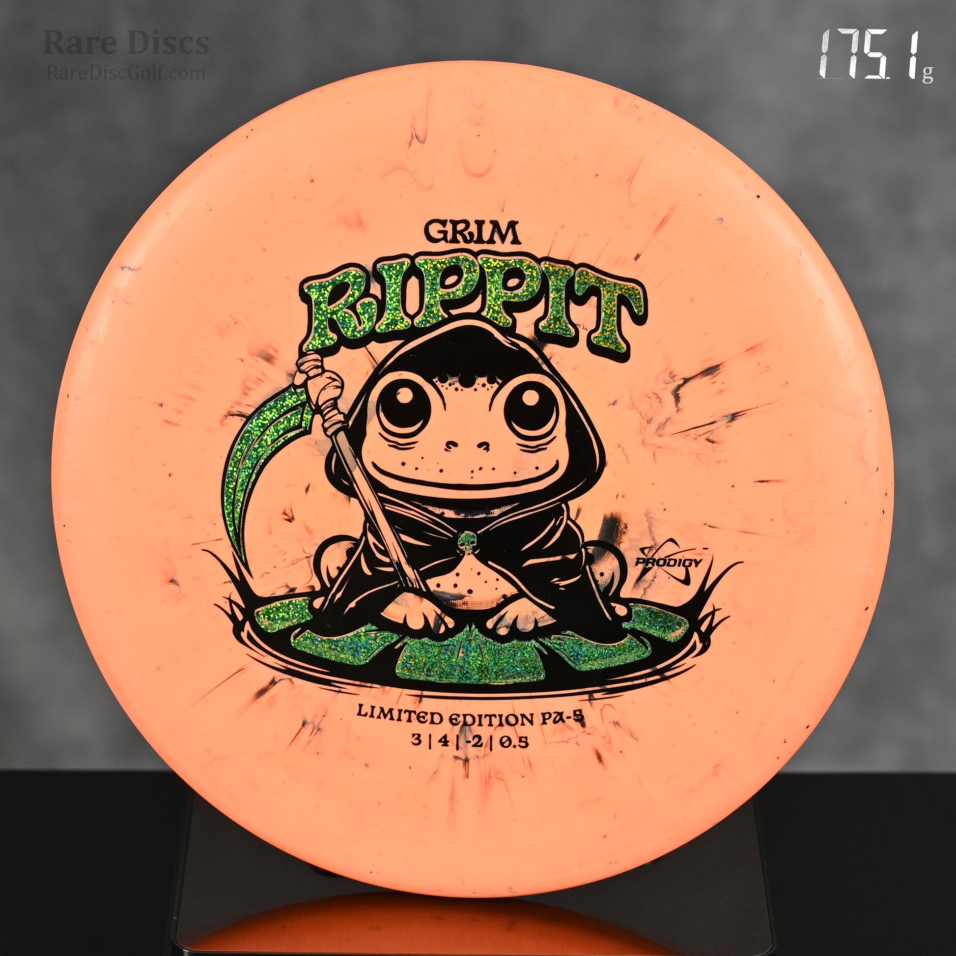 Prodigy Grim Rippit reaper frog stamp halloween 2024 PX-5 disc golf putter Rare Discs Canada