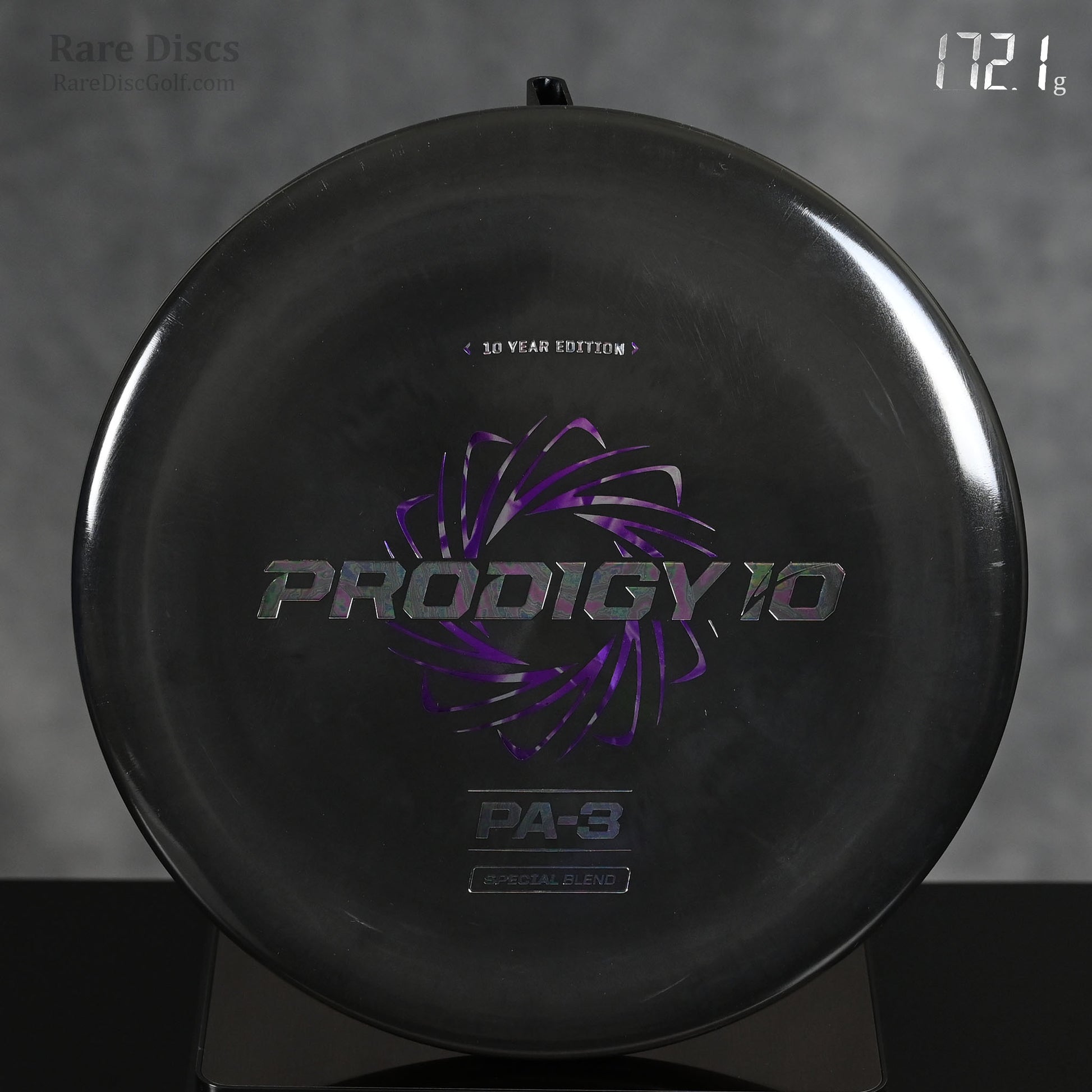 Prodigy PA-3 Special Blend plastic gold disc straight flying putter premium plastic 10 year anniversary rare discs canada