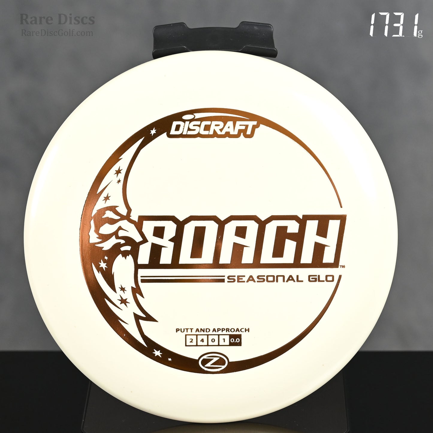 Discraft Roach Seasonal Glo straight flying putter glow in the dark disc golf frisbee moon stamp Rare Discs Canada 