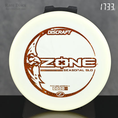 Discraft Zone Z Glo 2024 Seasonal Glow overstable disc golf approach disc Rare Discs Canada Night