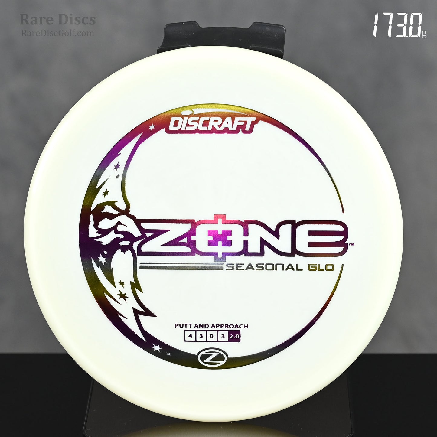 Discraft Zone Z Glo 2024 Seasonal Glow overstable disc golf approach disc Rare Discs Canada Night