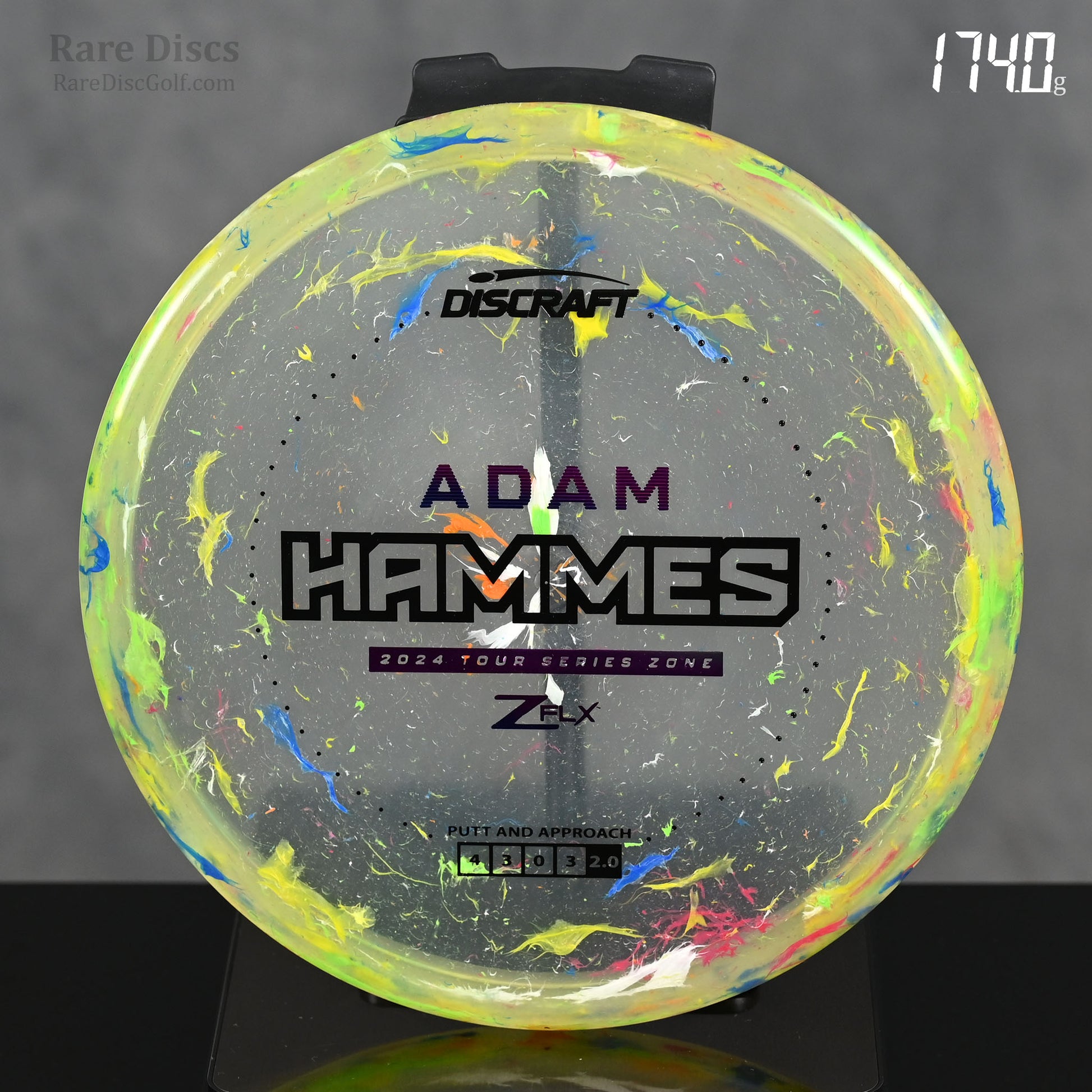 Discraft Jawbreaker Z FLX Zone - Adam Hammes Tour Series 2024 - Putt & Approach | www Discraft Jawbreaker Z FLX Zone - Adam Hammes Tour Series 2024 - Putt & Approach | www