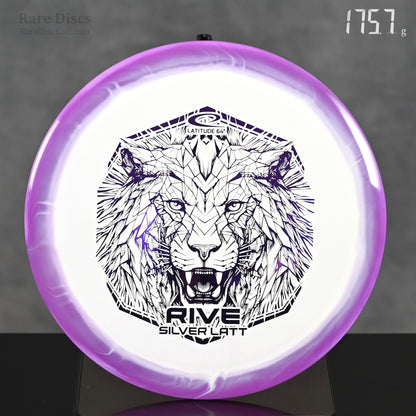 Latitude 64 Rive Silver Latt disc golf driver special edition