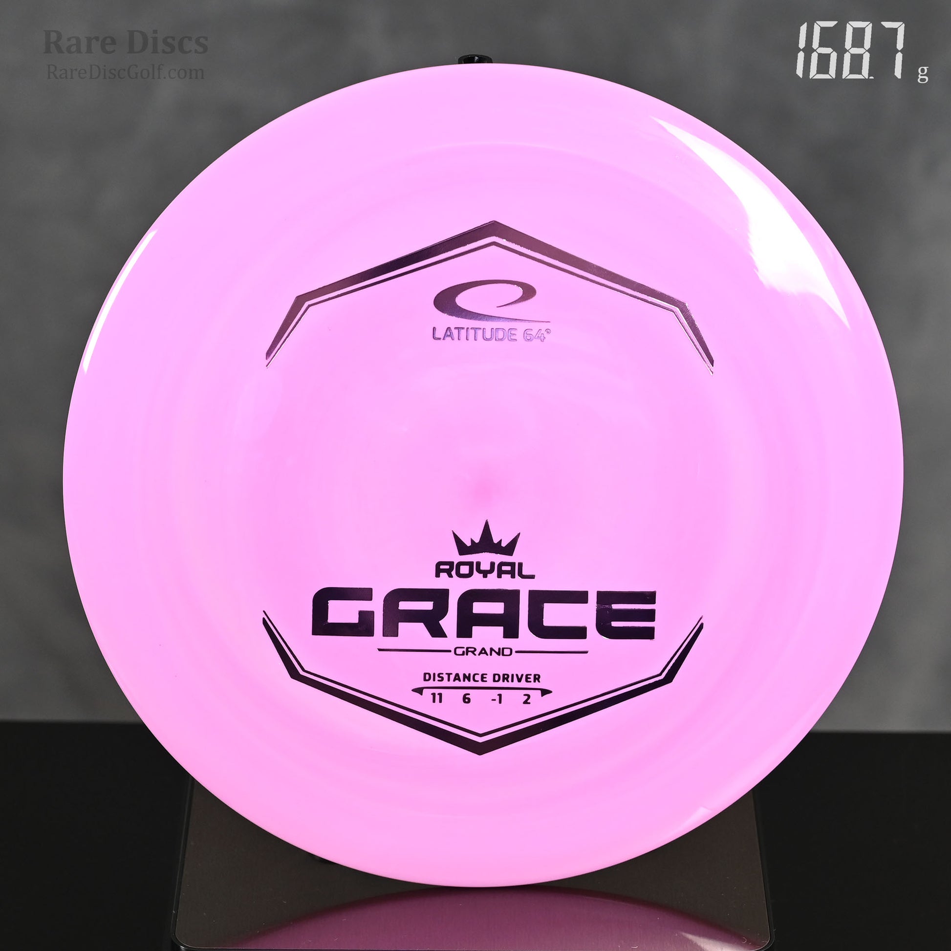 Latitude 64 Grace Royal Grand Disc Golf Driver lightweight under 170g best disc golf driver canada