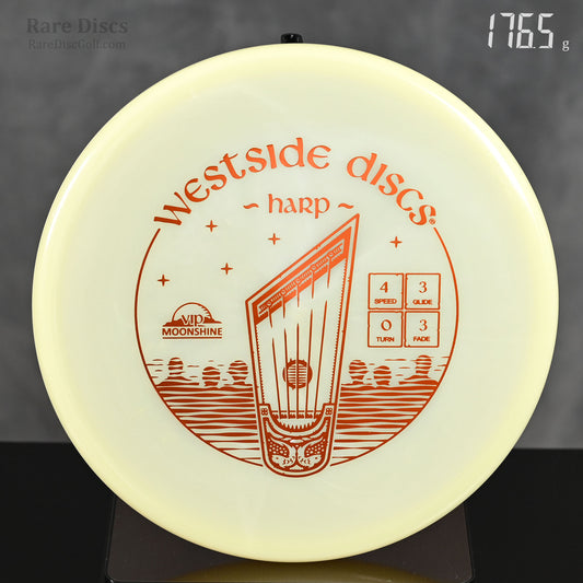 Westside discs harp glow in the dark moonshine premium disc golf plastic Rare Discs Canada 