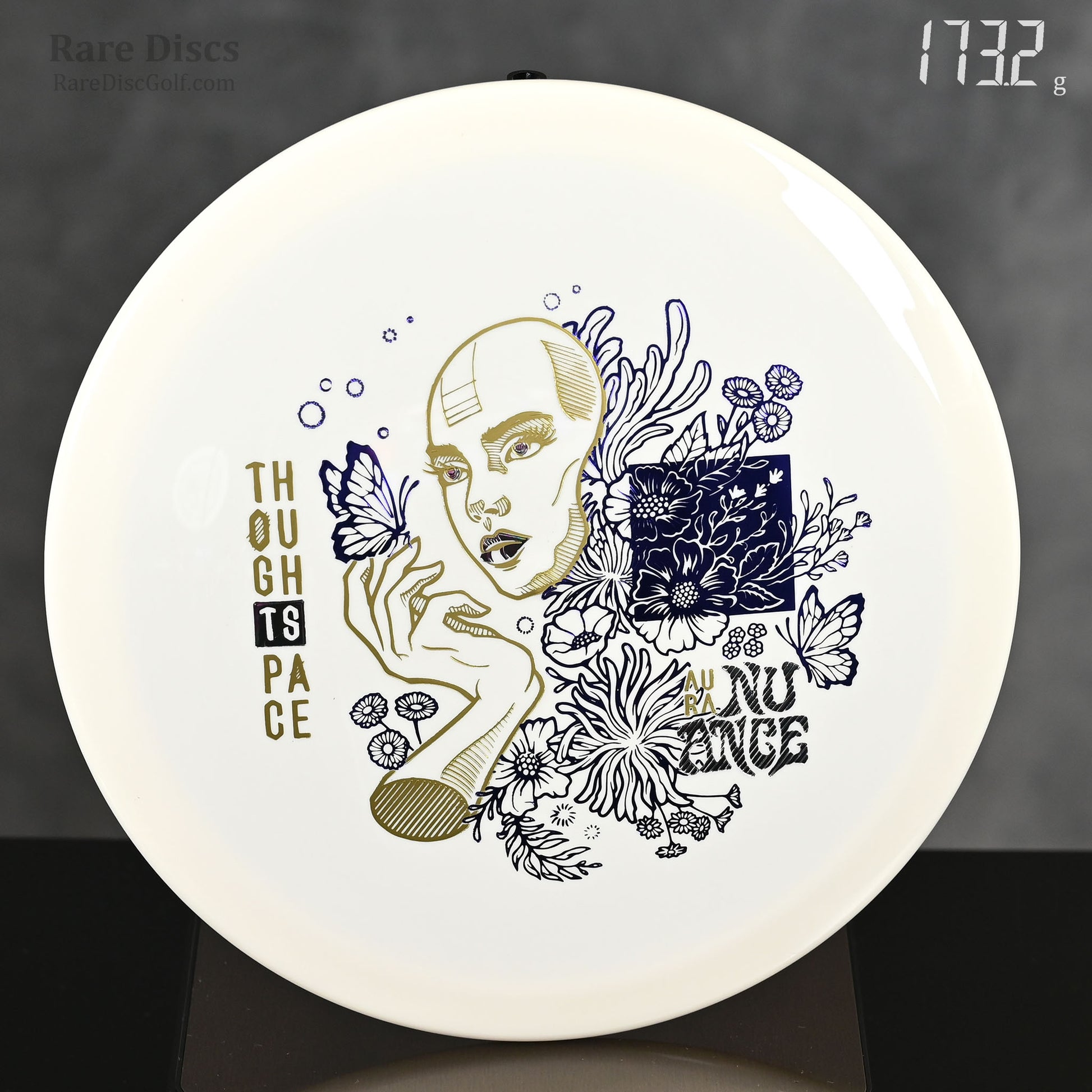 Thought Space Athletics Nuance aura mask flowers butterfly stamp flippy disc golf fairway driver Rare Discs Canada