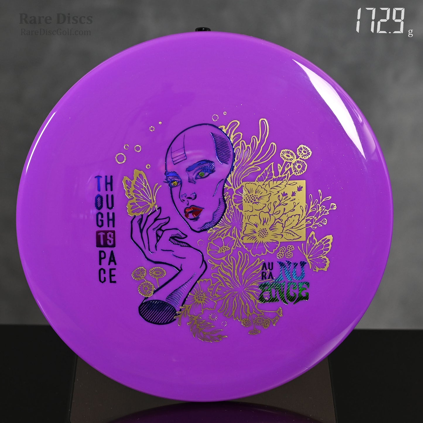 Thought Space Athletics Nuance aura mask flowers butterfly stamp flippy disc golf fairway driver Rare Discs Canada